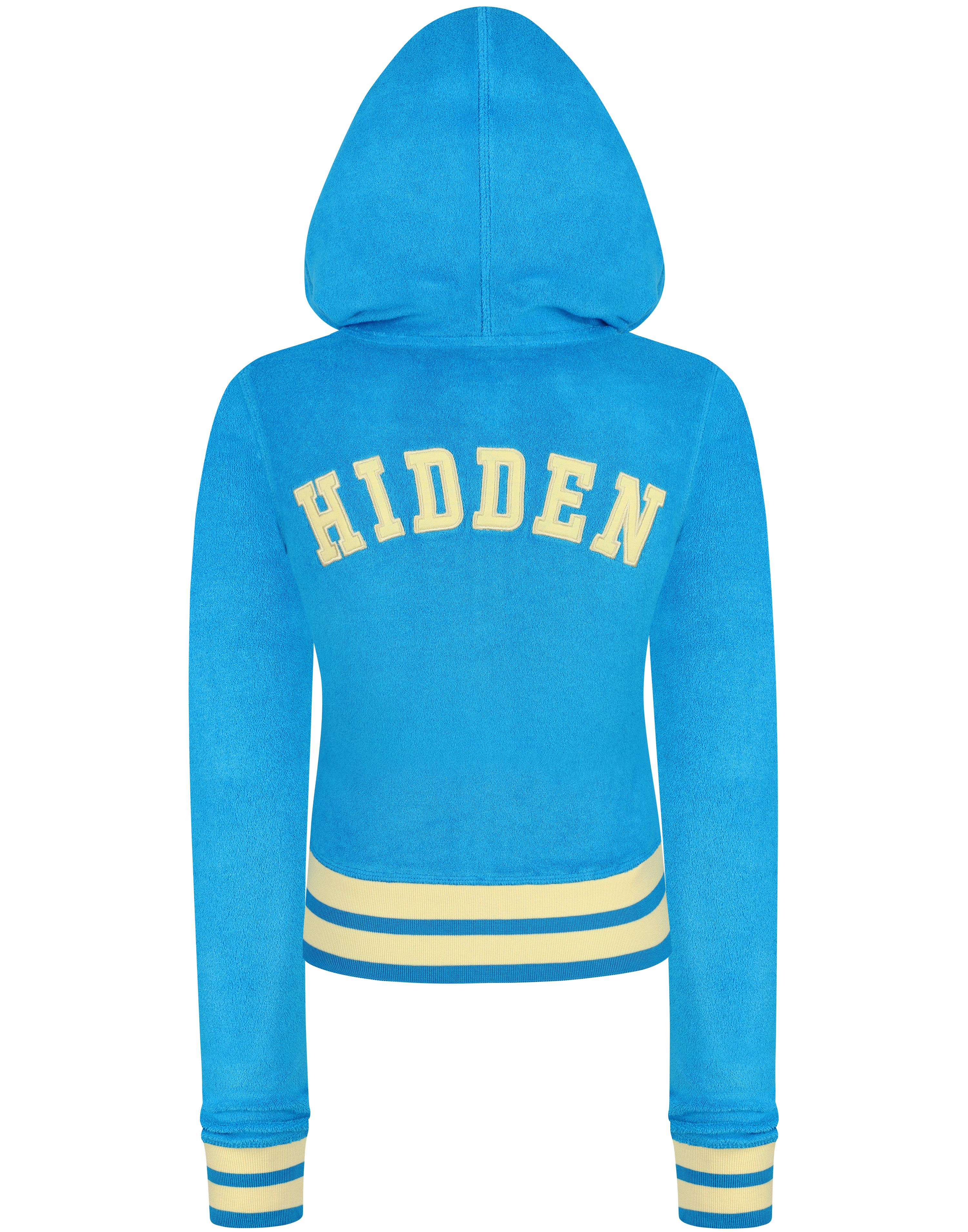 【Kohjiya着用】 OPTICALSTAR LOGO zip hoodie HIDDEN CULT® Curacao Terry Zip Hoodie