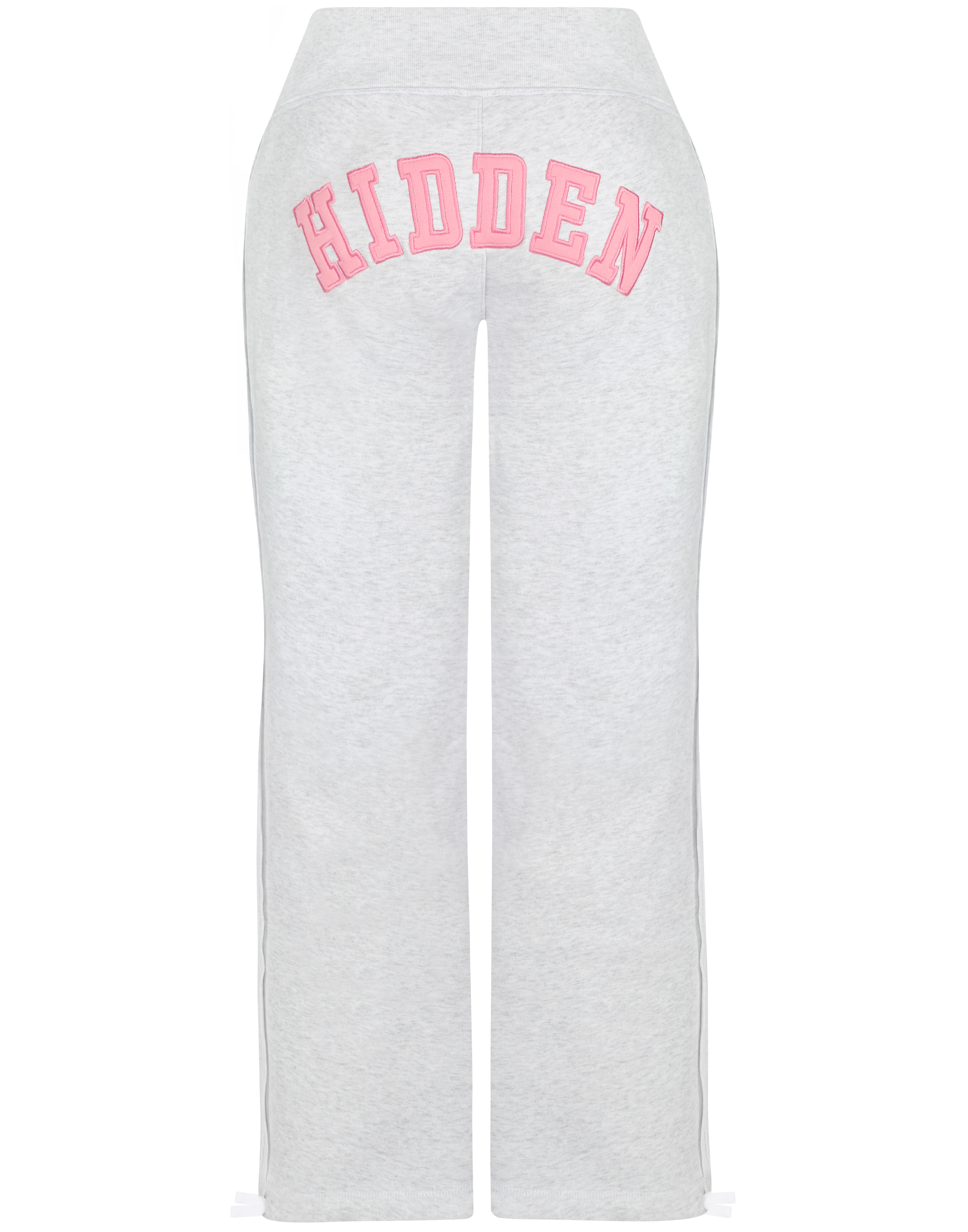 HIDDEN CULT® Cloud Grey Lace Front Pants
