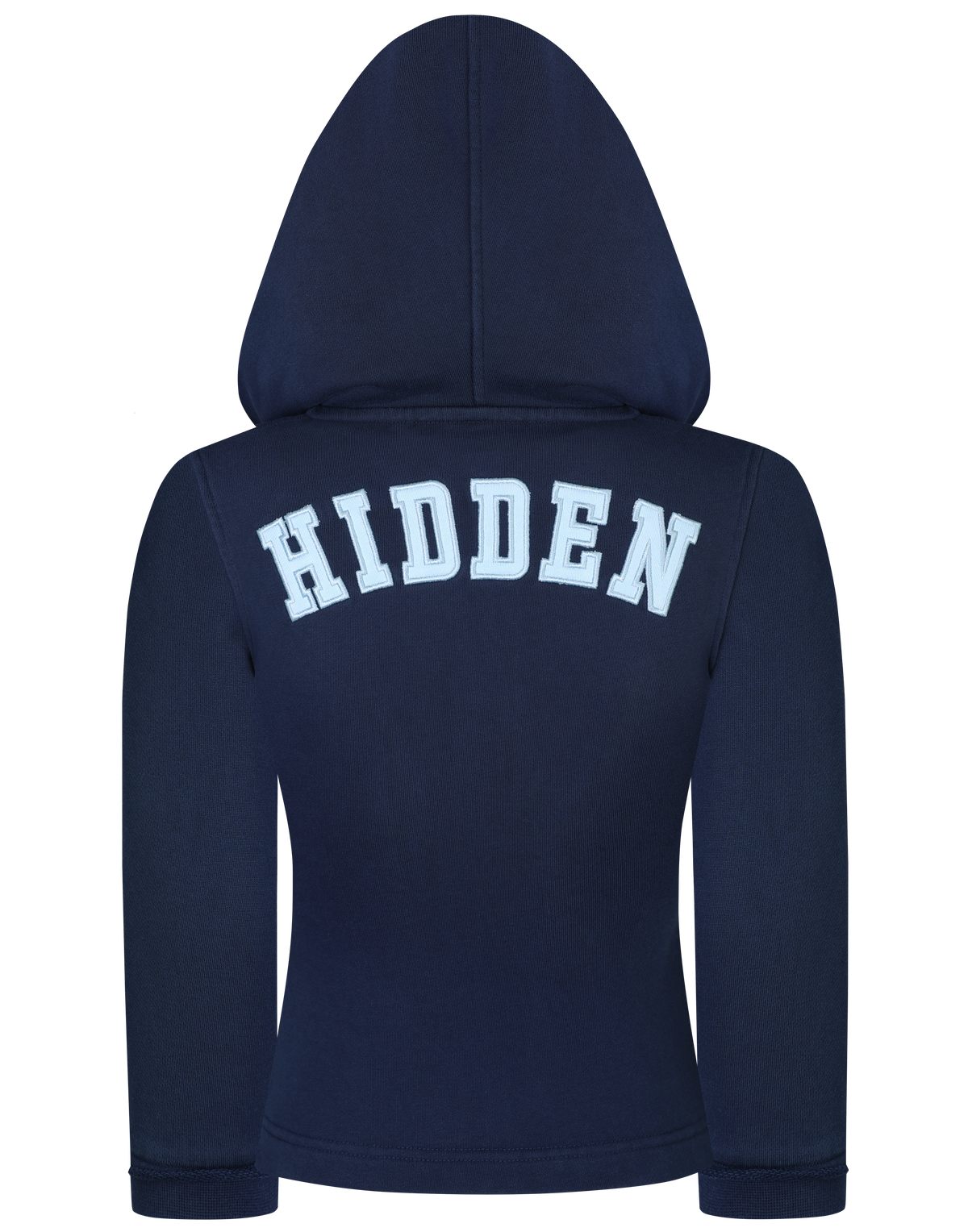 HIDDEN CULT® Blueprint Quarter Sleeve Zip Hood Navy Blue Womens Slim fit TikTok Fall Sweatsuit