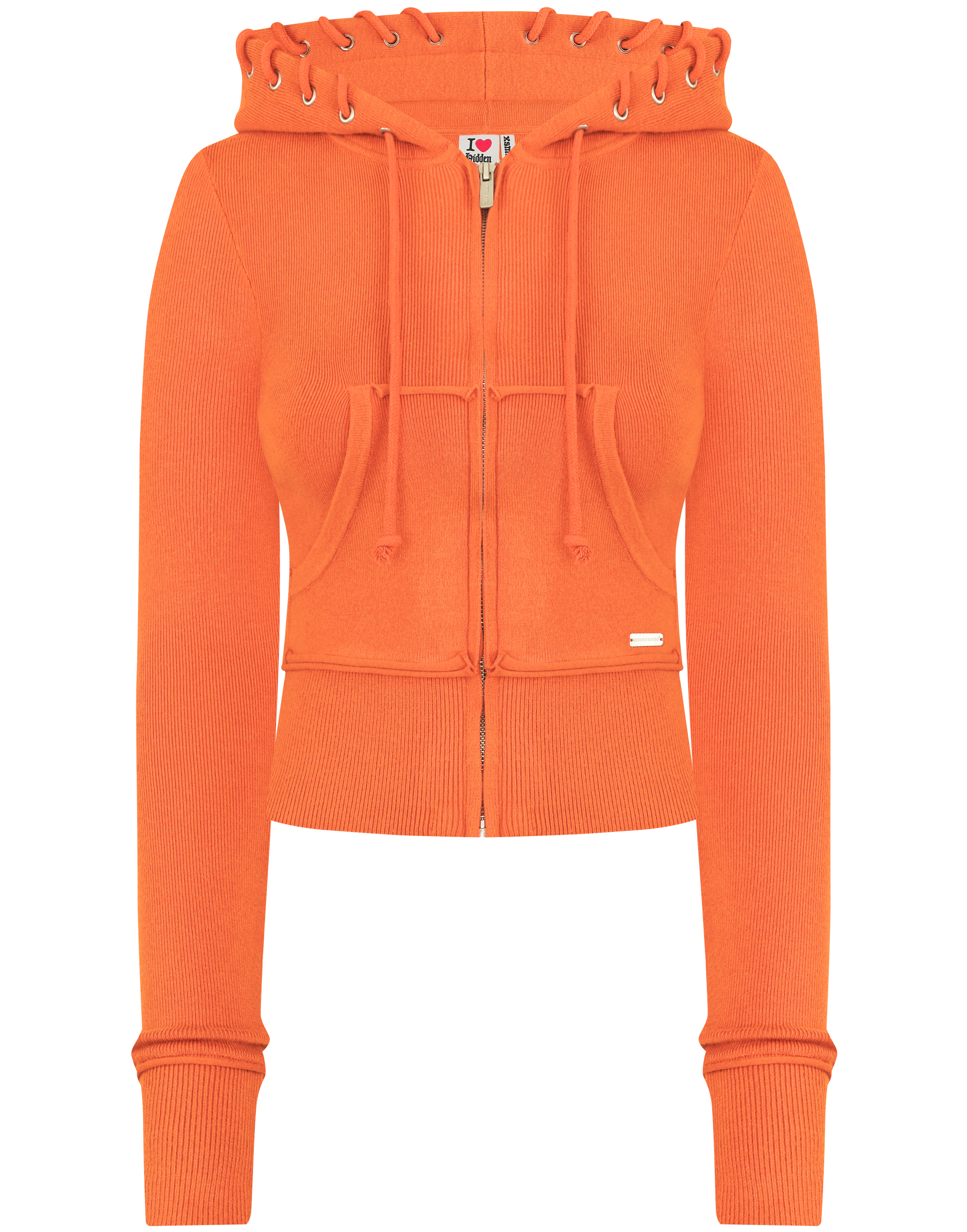 HIDDEN CULT Mango Soft Knit Set Orange Pants Sweatsuit Women's TikTok Zip Sweater Tall Pants Summer
