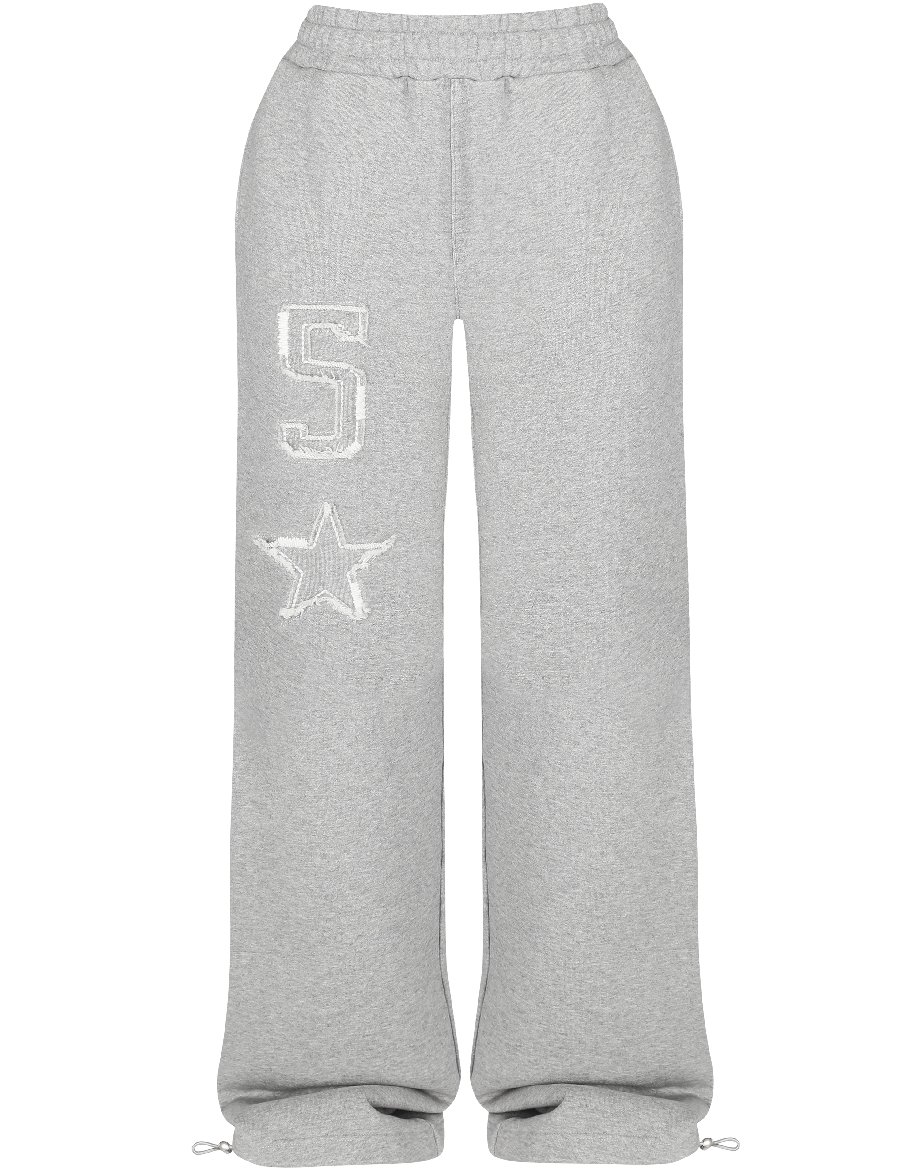 HIDDEN CULT Baggy Grey Star Sweatpants Women's Tall Friendly Streetwear Clothing Fashion TikTok