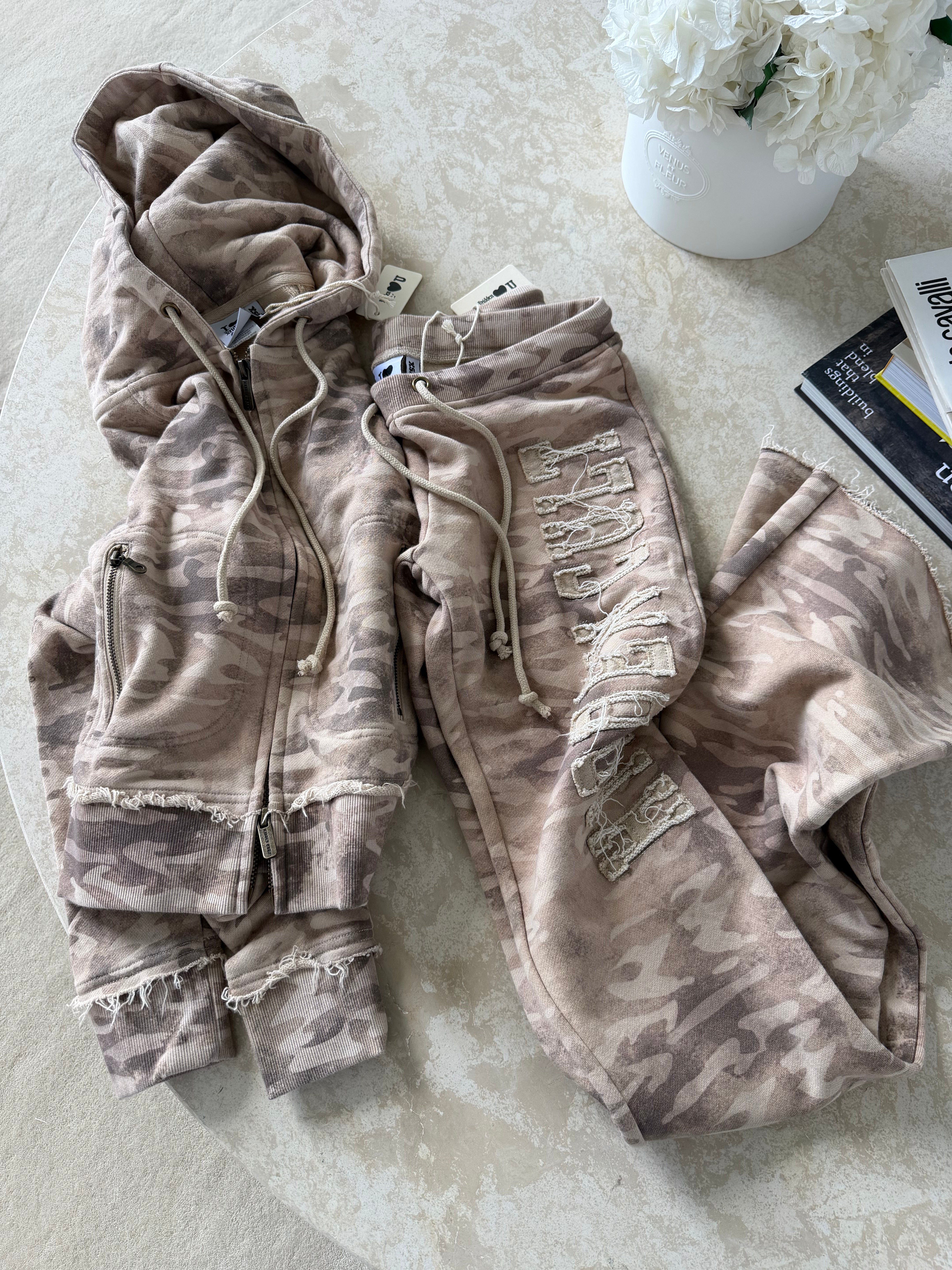 Desert Camo Flare Pants