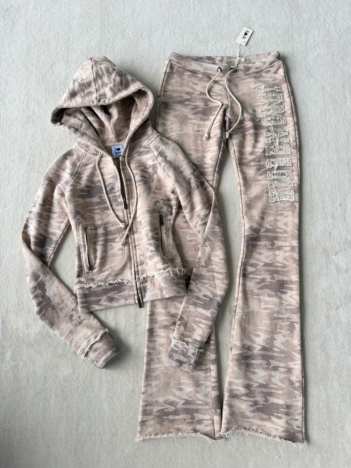 Desert Camo Zip Hoodie