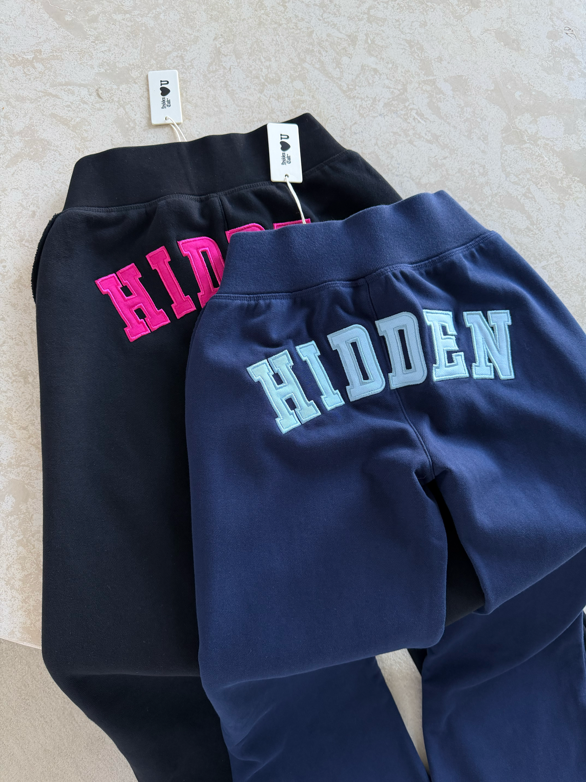 HIDDEN CULT® Blueprint Lace Front Pants Navy Blue Dark Sweatsuit y2k Tall Friendly Women's TikTok