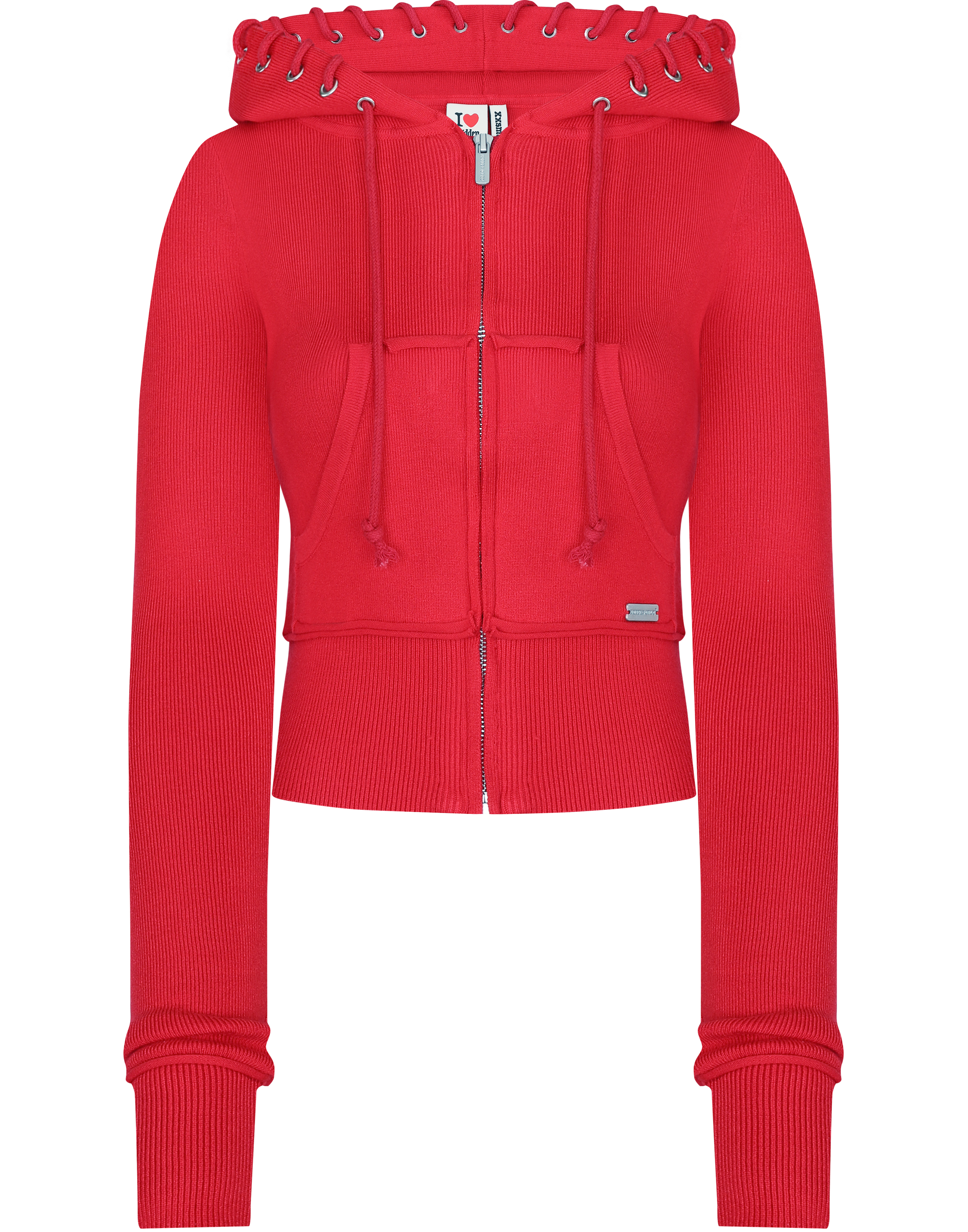 HIDDEN CULT Goji Berry Soft Knit Set Red Pants Sweatsuit Women's Streetwear Fashion TikTok Tall