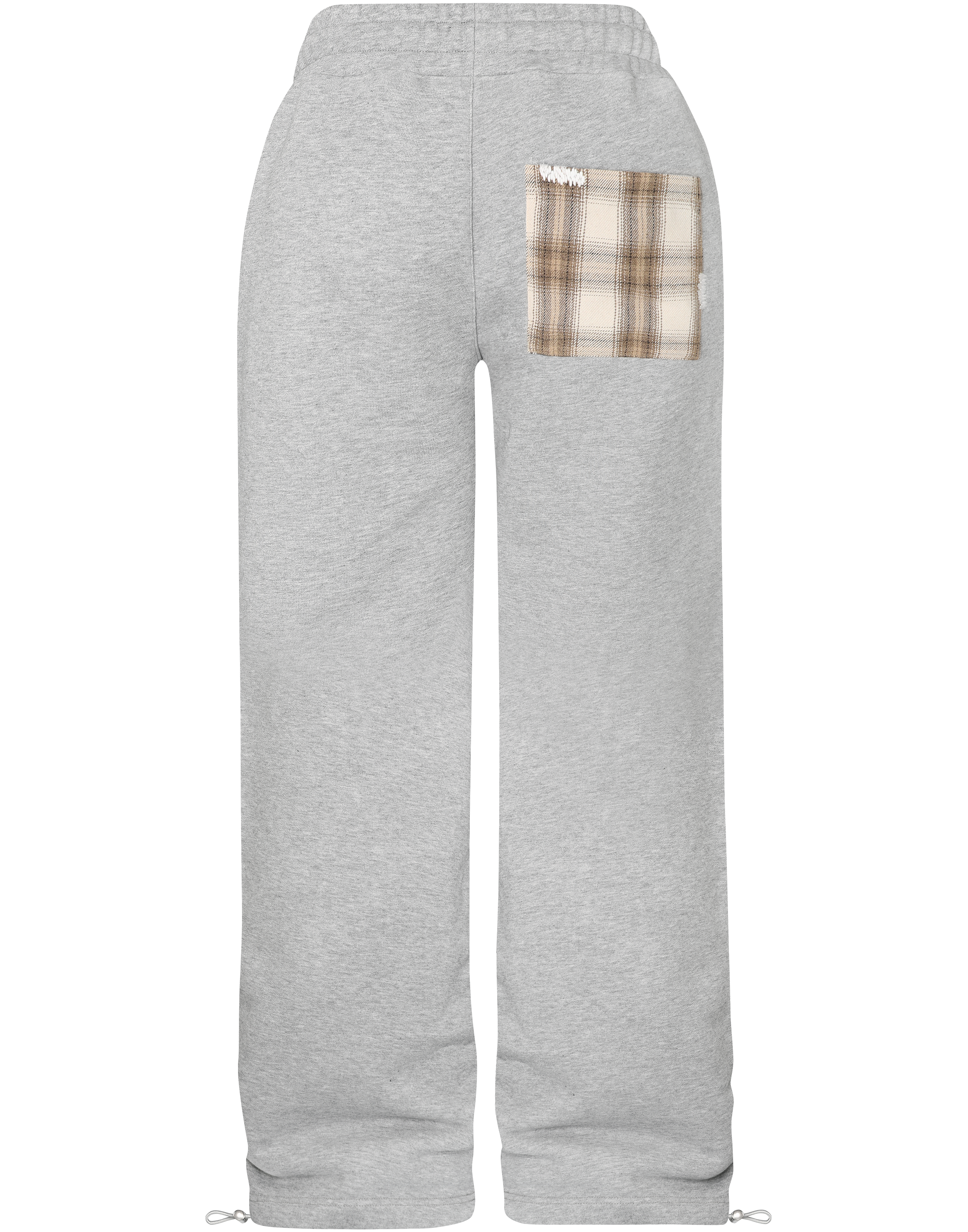 HIDDEN CULT Astara Baggy Sweatpants Plaid Fall Grey Gray Women's Tall Friendly Streetwear TikTok