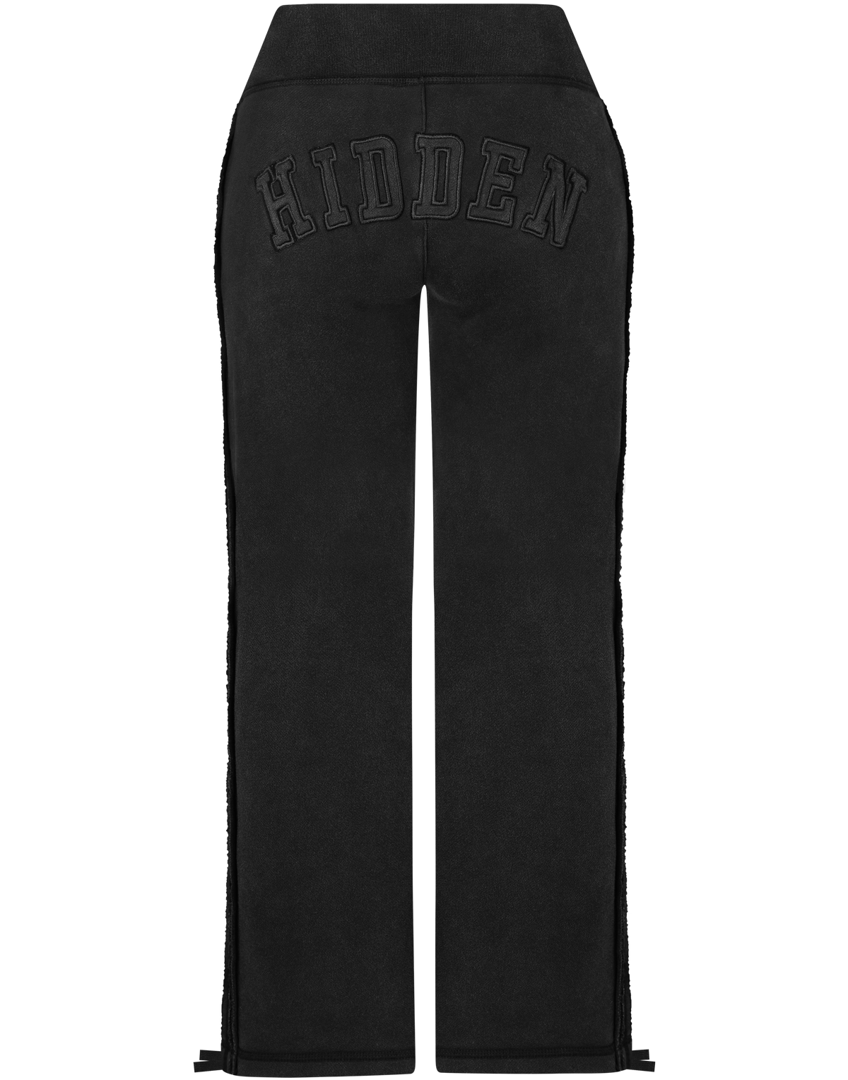 HIDDEN CULT® Vintage Black Lace Front Pants y2k Bootcut pants Black Tall Friendly Women's TikTok