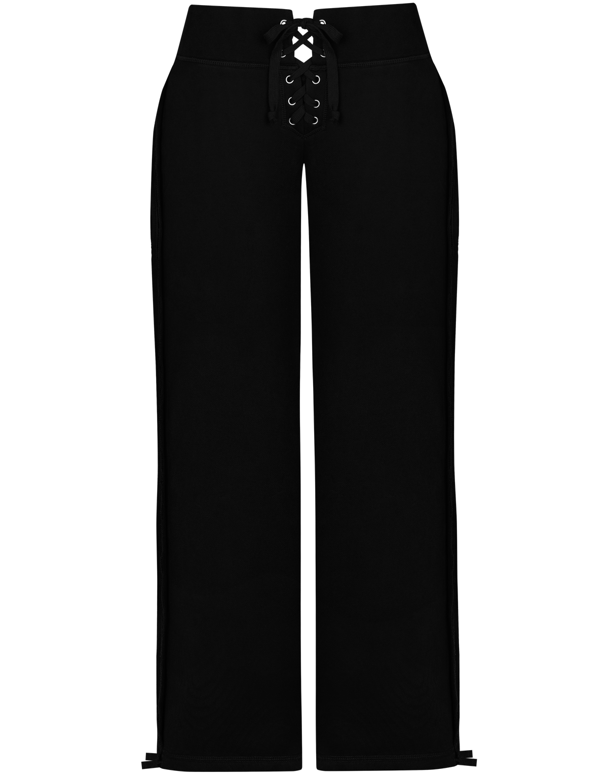 HIDDEN CULT® Black Raspberry Lace Front Pants Logo butt Sweatsuit y2k Tall Friendly Women's TikTok