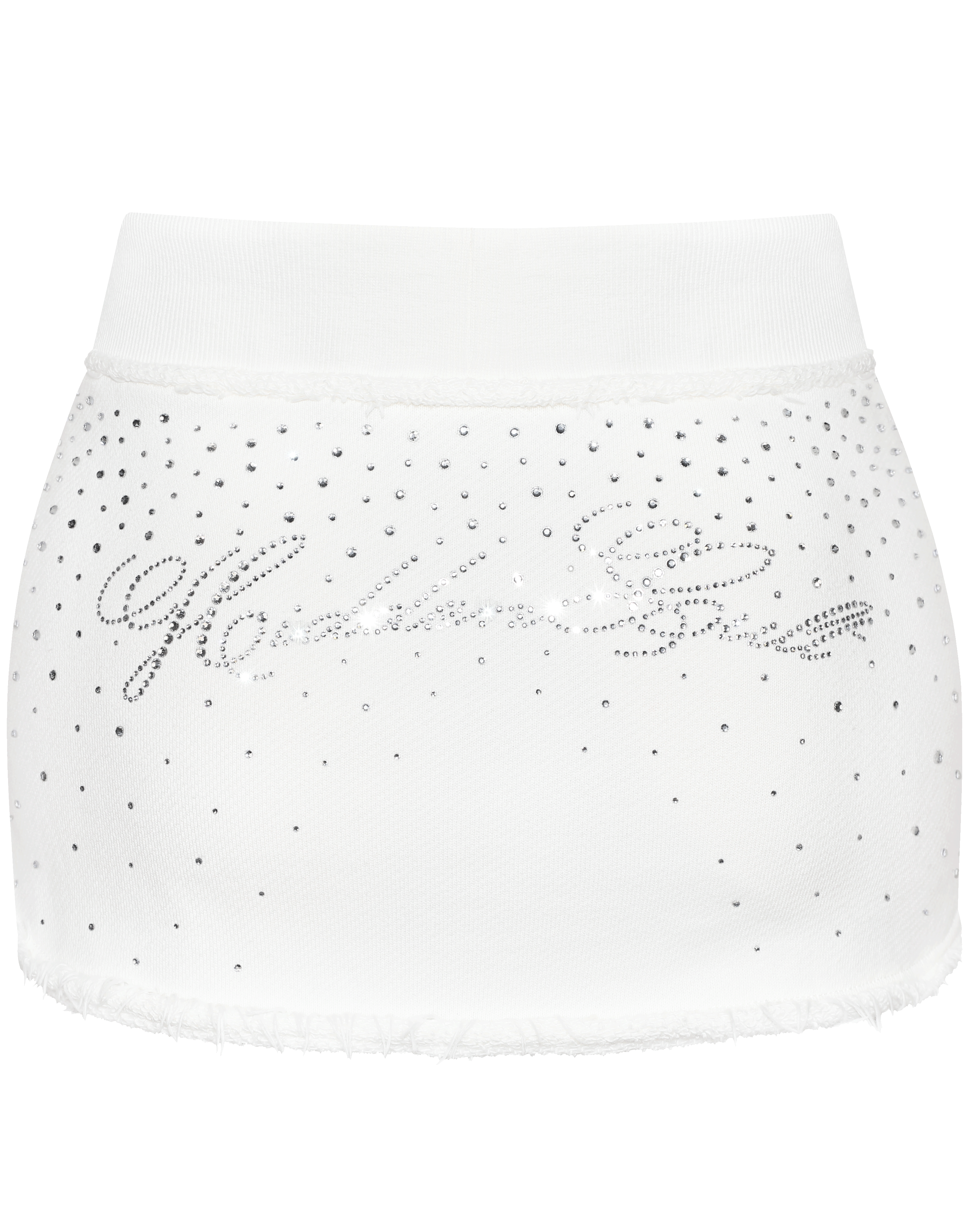 HIDDEN CULT Rhinestone White Mini Skirt Crystal Glitter y2k Tight Short Mini Skirt Women's TikTok