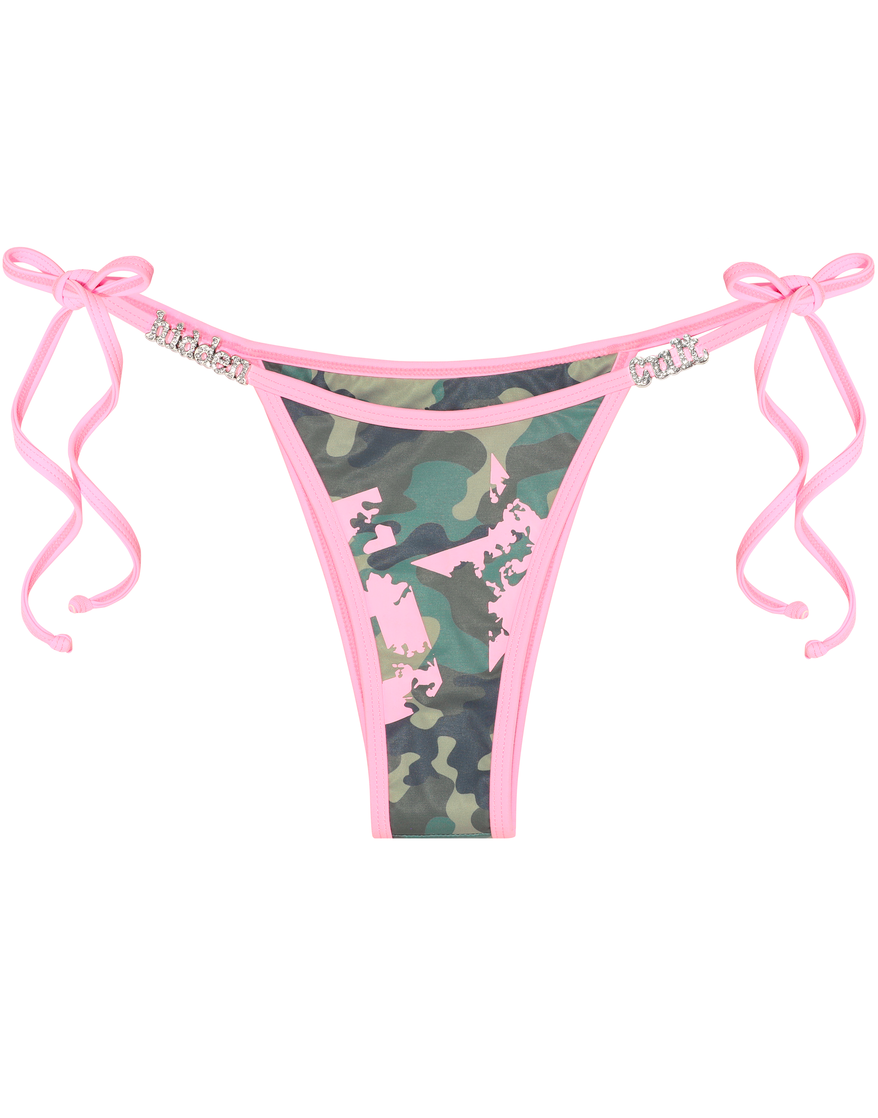 DROP JULY 11TH - 5 Star Camo Pink Bikini Set