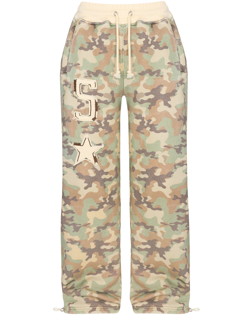 HIDDEN CULT Camo Baggy Sweatpants Women's Streetwear Clothing Fashion TikTok