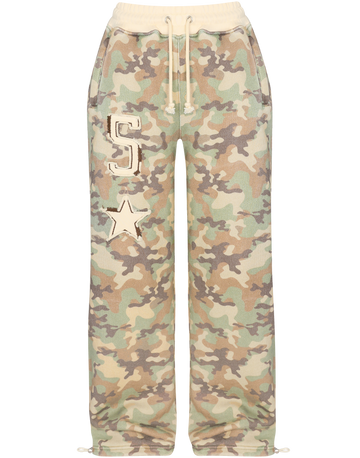 HIDDEN CULT Camo Baggy Sweatpants Women's Streetwear Clothing Fashion TikTok