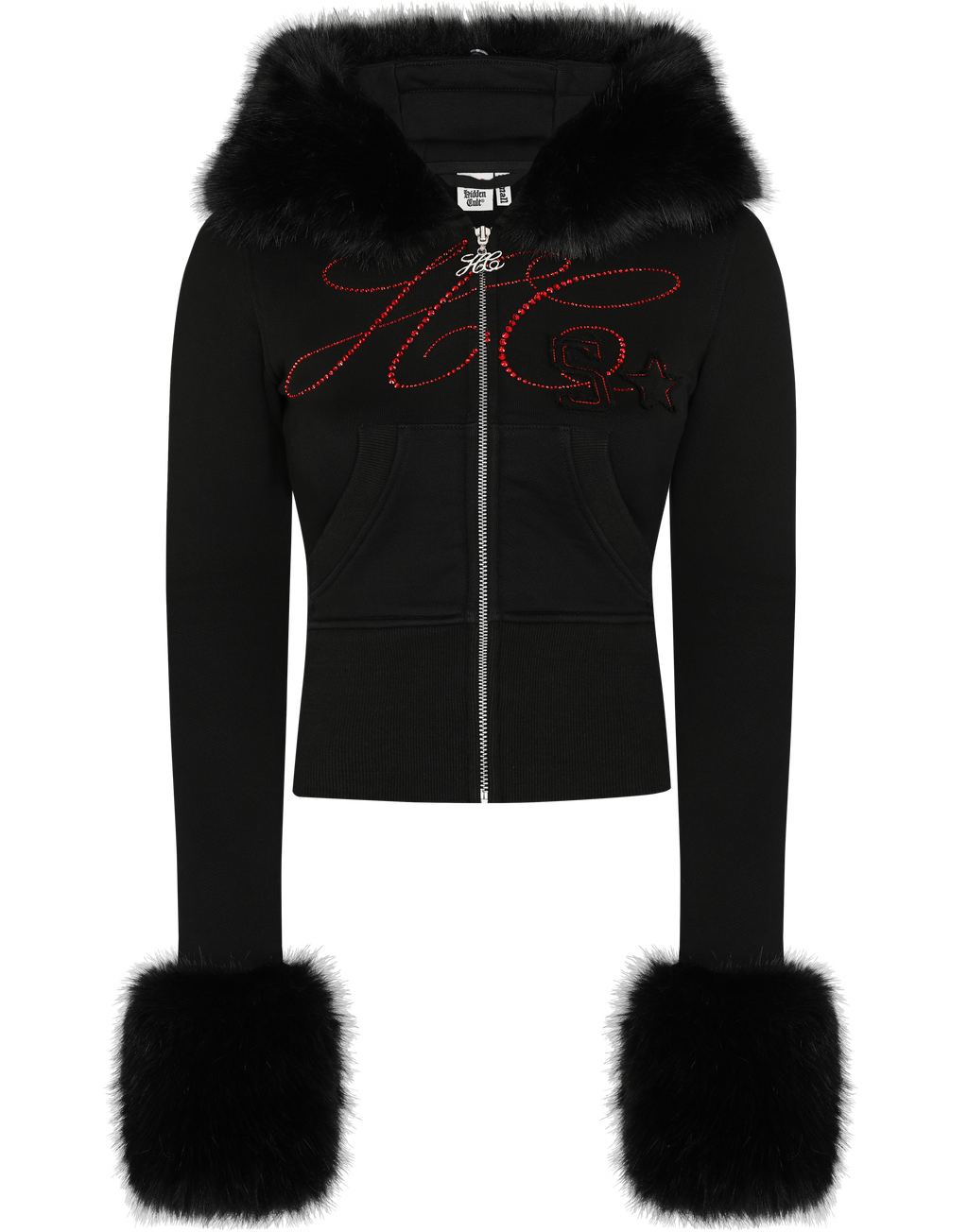 nebulacherryblackhoodiefrontco