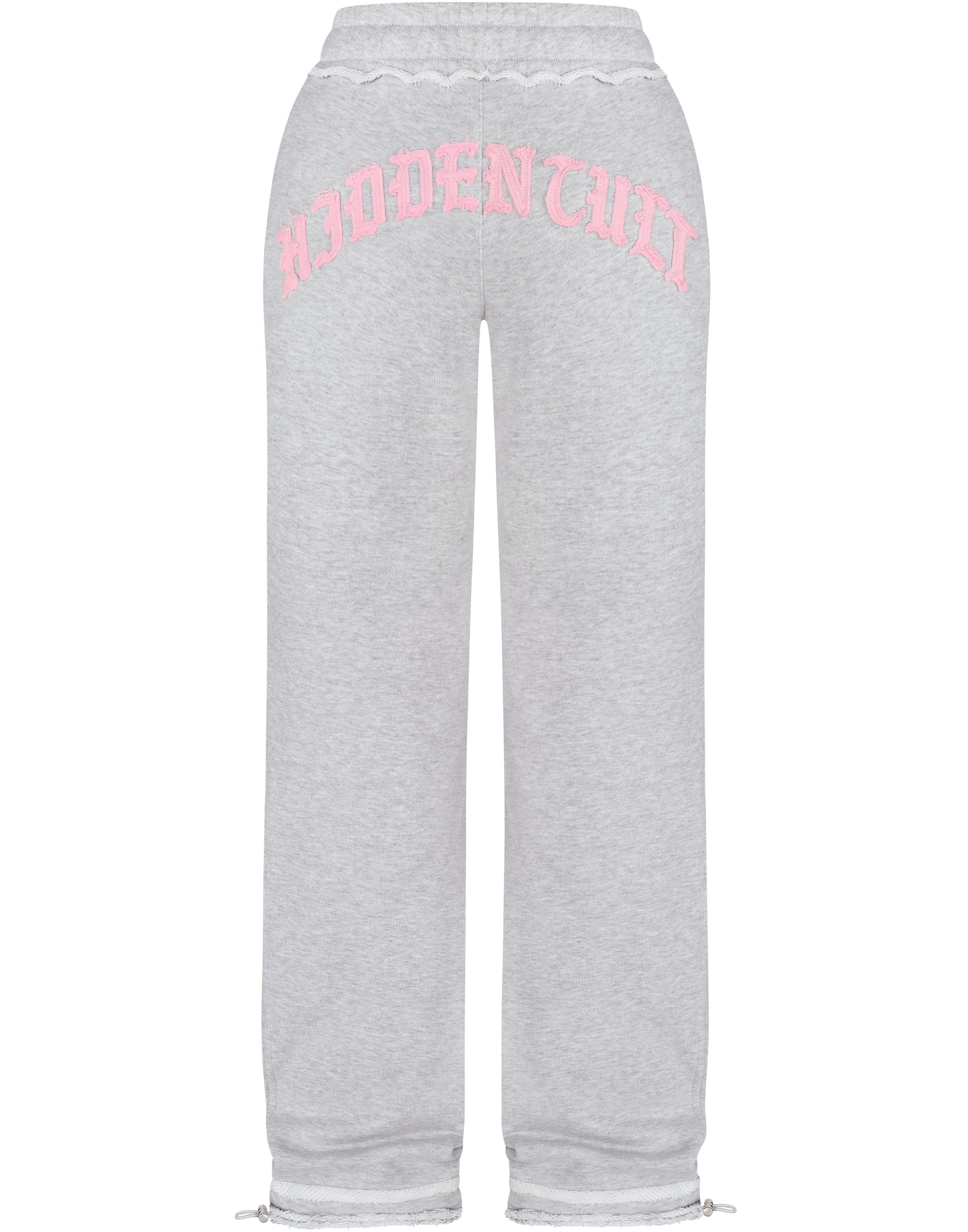 HIDDEN CULT Paleora Distressed Sweatpants Grey Gray Low Rise Sweatpants Distressed Sweatsuit TikTok