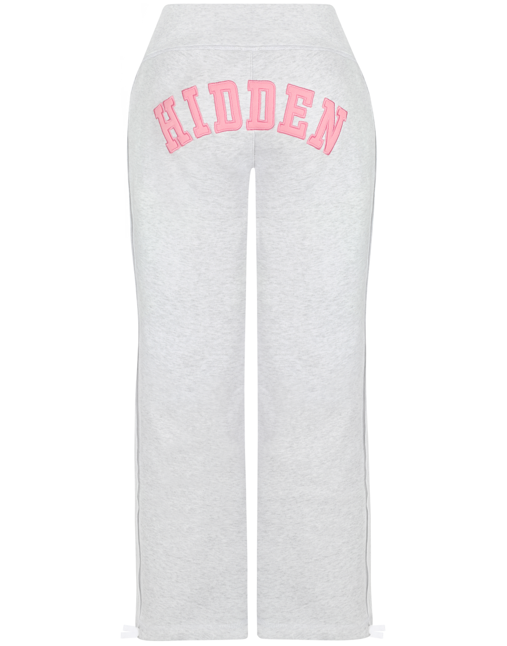 HIDDEN CULT® Cloud Grey Lace Front Pants