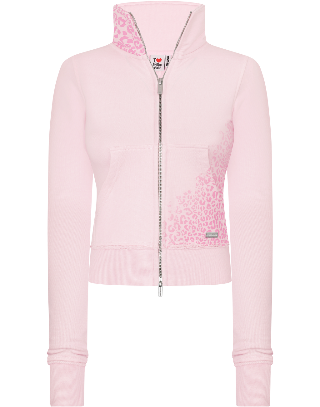 HIDDEN CULT Pink Cheetah Track Jacket