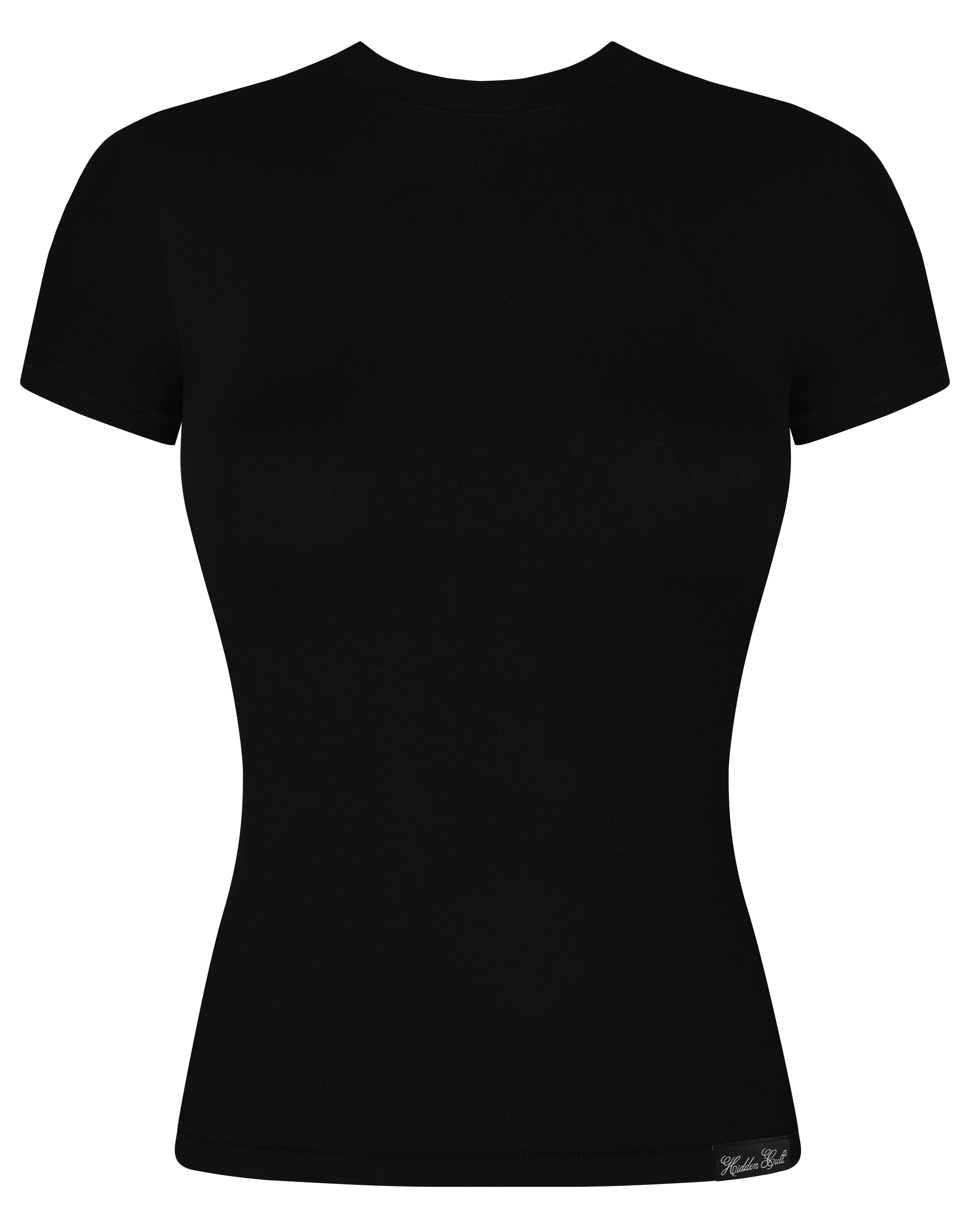 HIDDEN CULT Smooth Signature Micro Set T-shirt Booty shorts Boyshort Gym Athleisure Workout TikTok