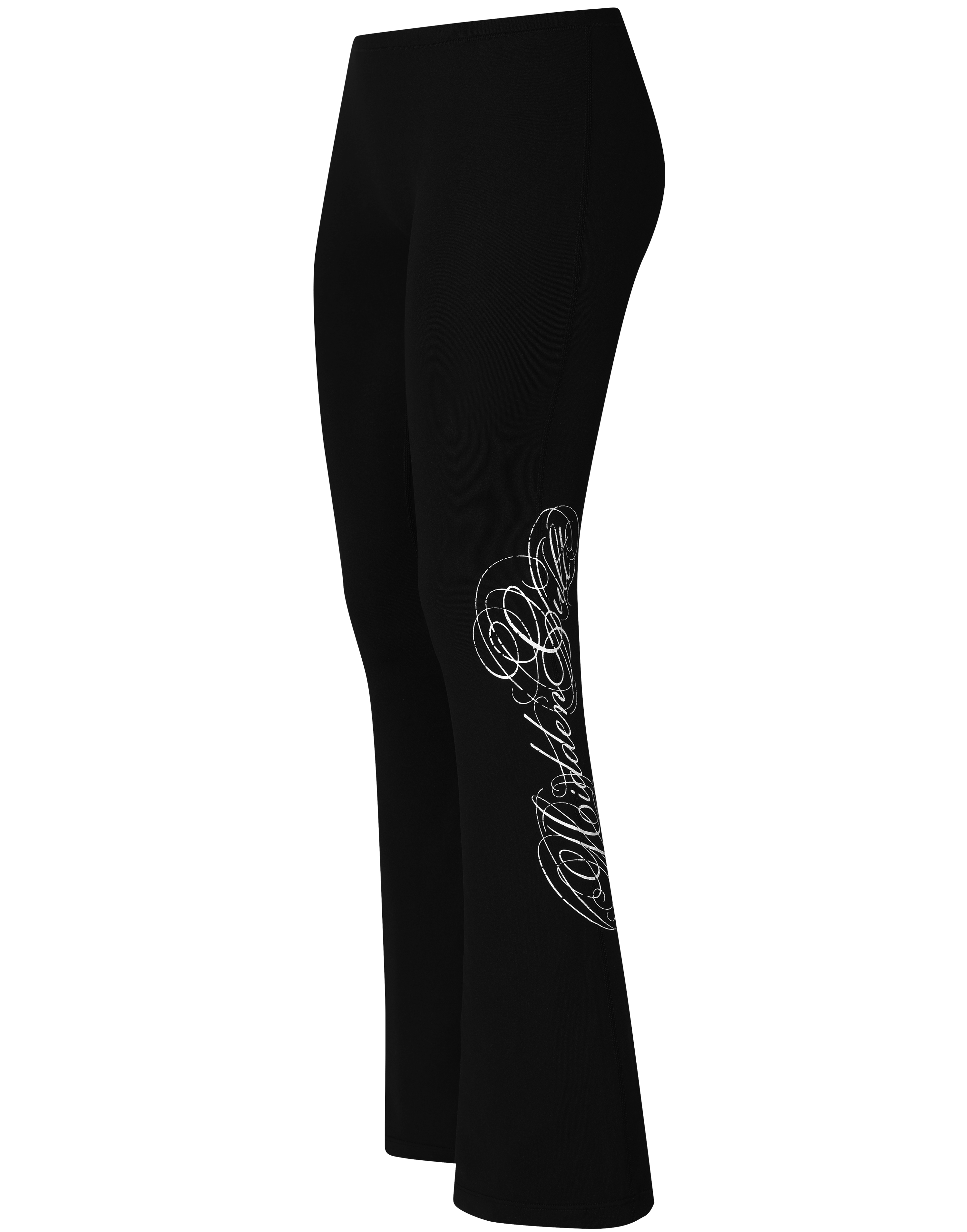 HIDDEN CULT Smooth Signature Low Rise Flares Black Stretch Gym Athleisure Tall Friendly TikTok