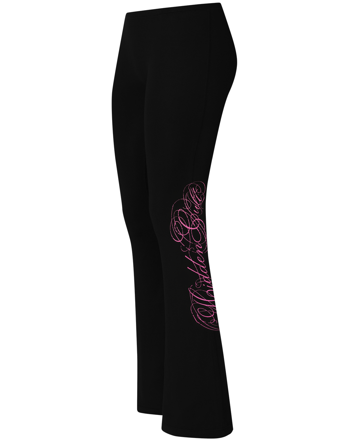 HIDDEN CULT Thermal Pink Signature Low Rise Flares Stretch Athleisure Workout Set Tall TikTok Fall