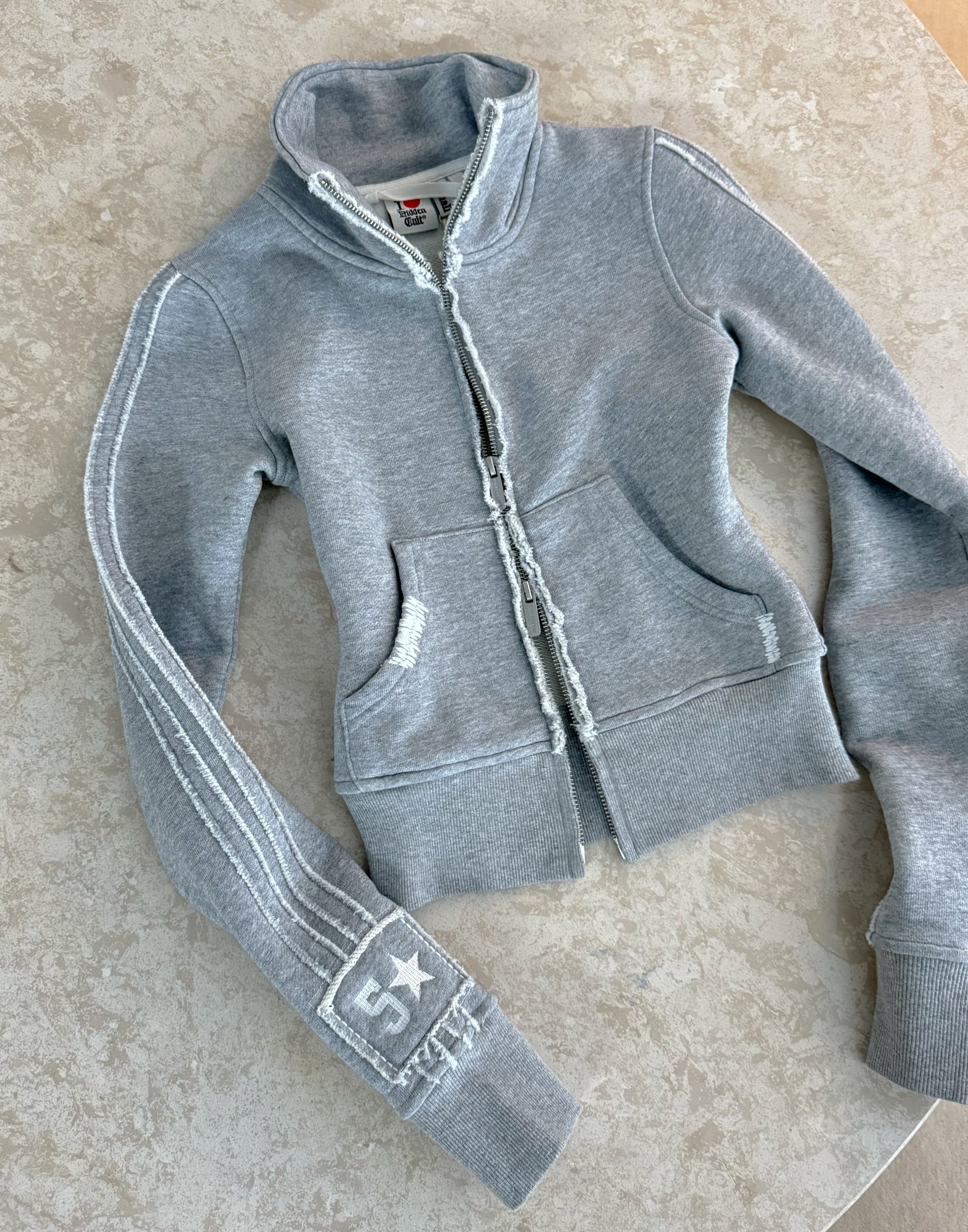 SIGN UP - Grey Star Track Jacket