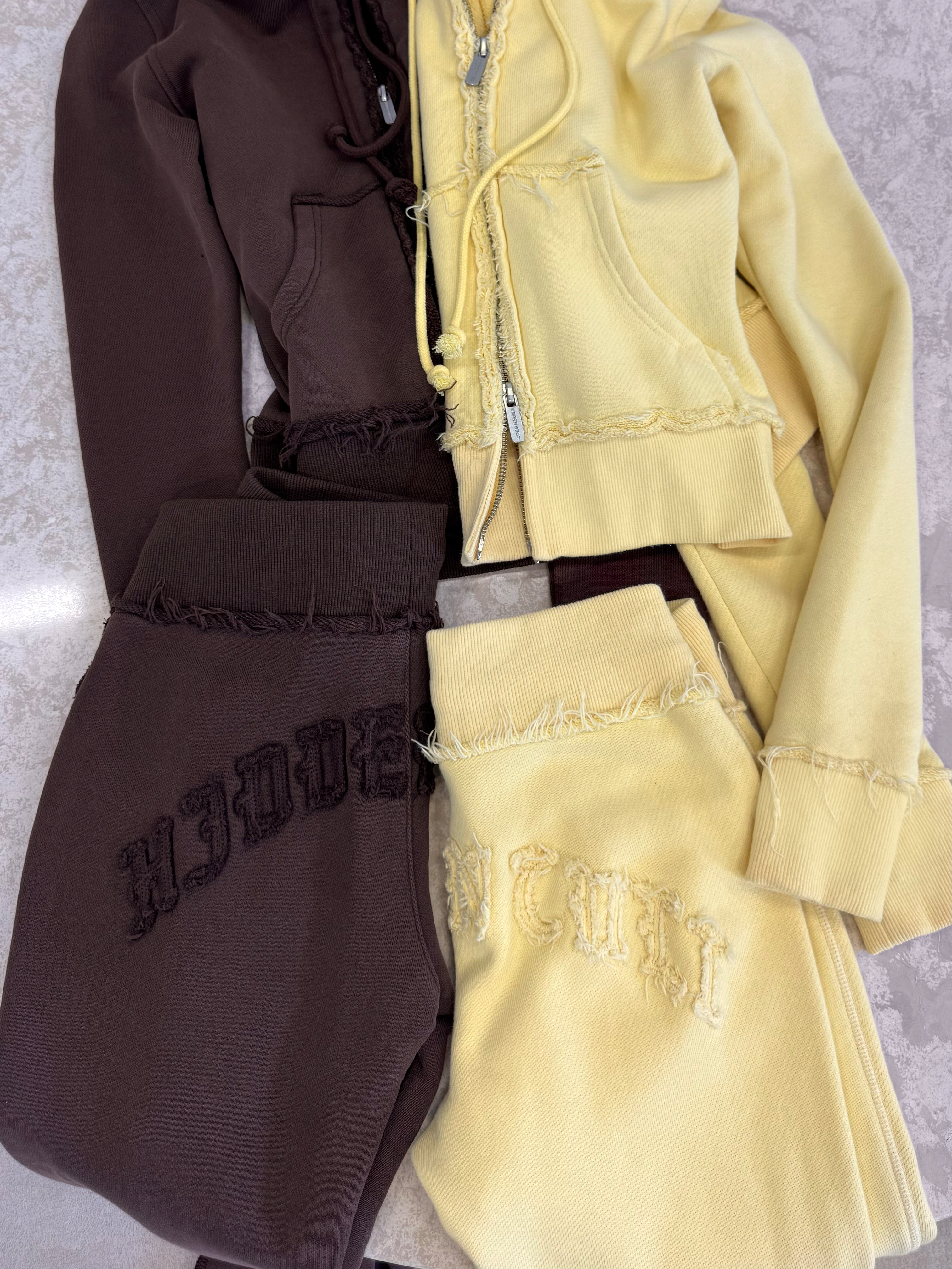 HIDDEN CULT Inca Brown Vintage Wash Low Rise Pants y2k Bootcut pants distressed Tall Friendly TikTok